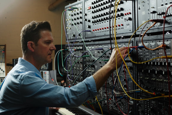 Tony Osmond, an executive with Citibank, collects and plays synthesisers.