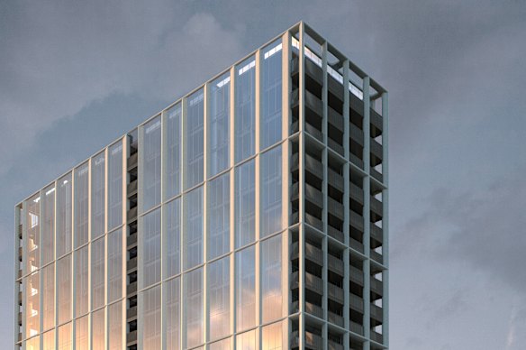 596 St Kilda Road had a development permit for a Bates Smart designed tower.