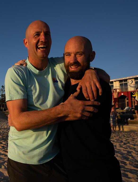 Tadhg Kennelly and David Eccles are the recipients of the NSW Mental Health Commissioner’s annual community award.