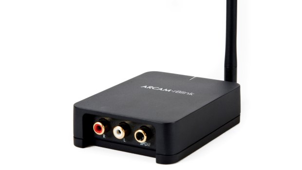 Arcam's rBlink is an audiophile-grade streaming Bluetooth DAC.