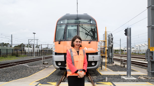 Premier Gladys Berejiklian is hoping the new Waratah trains will mean decades-old S-Set trains can finally be retired.