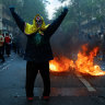 Man’s hand blown off in France’s violent anti-Macron protests