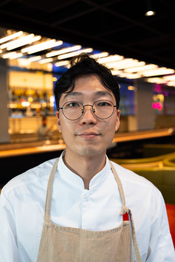 Chef Jung-su Chang.