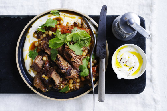 Karen Martini's slow-roasted, spiced lamb shoulder