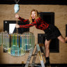 Kirsha Kaechele installs the Ladies Lounge at Mona.