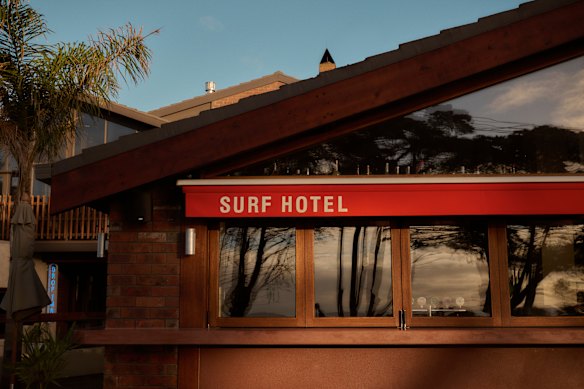 The restaurant is within Torquay's renovated Surf Hotel.