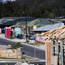 Construction of new private dwellings in Australia hit a peak of more than 200,000 a year in 2018-19 but have since fallen to about 160,000 a year, contributing to a shortage of properties available to buy or rent.