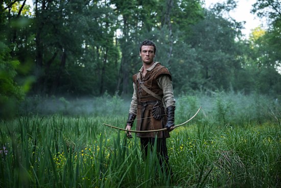 Stills from new series Robin Hood, starring Australia’s Jack Patten.