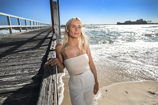 Alexandra Brewster lost her father Robert when a jet-ski hit him while he was swimming in Port Melbourne in 2012.