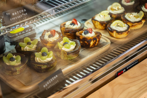 Matcha touches just about everything at the Enmore Road cafe.