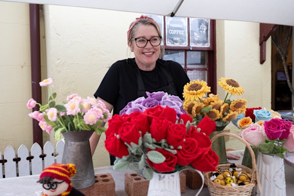 The Tea Cosy owner Ash Kinchin.