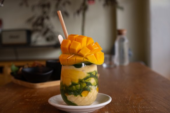 Mamuki’s mango matcha smoothie epitomises social-media thirst.