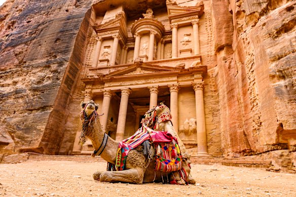 Can you name the Harrison Ford film that put Petra on the tourist map?