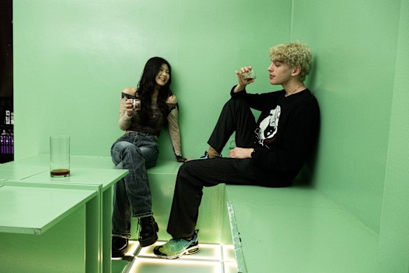 Arin Lee with FBR owner Sebastian Cincotta.