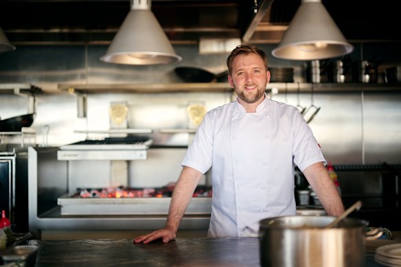 Chef Tristan Rebbettes.