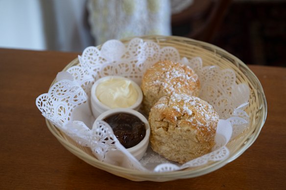 Devonshire tea.