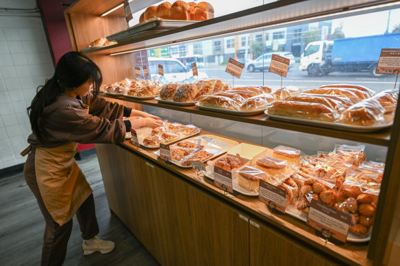 The self-serve Korean bakery is located on busy Warrigal Road in Oakleigh.