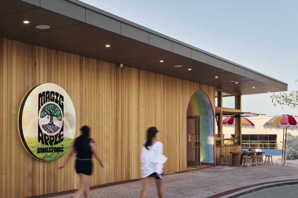 Magic Apple Wholefoods has opened at the old Barchetta site in Cottesloe.