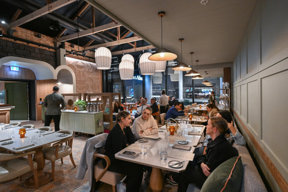 North &amp; Common restaurant inside what was once Pentridge Prison’s canteen.