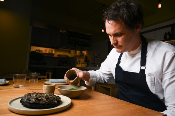 Parcs’ new chef Damien Neylon, who is bringing an air fryer into his new kitchen.