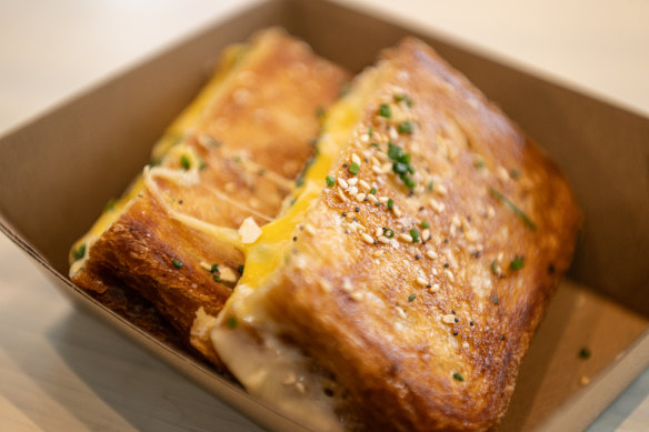 Cheese toastie.