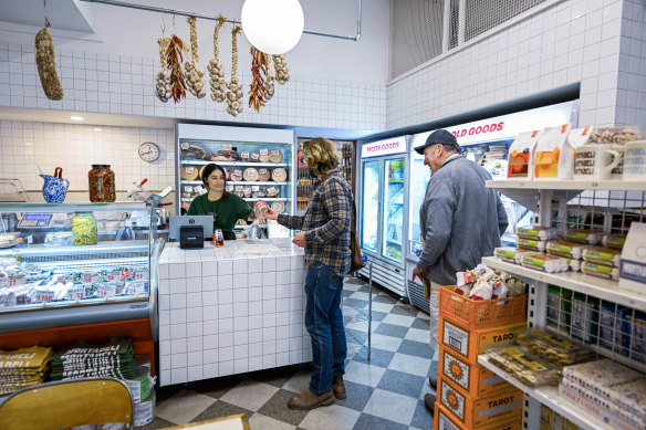 Mortadeli (delicatessen pictured) is a mini empire in Torquay.