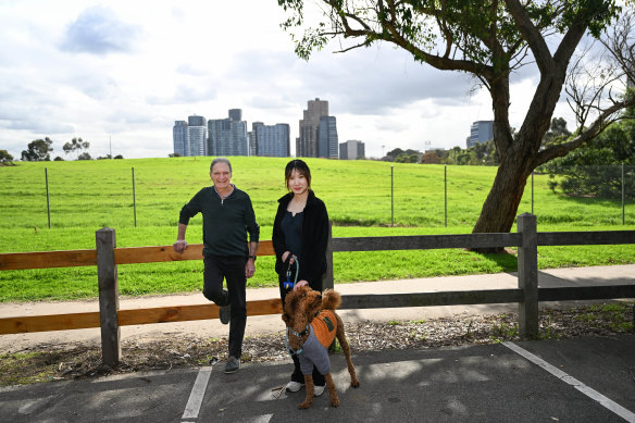 Box Hill residents are critical of the lack of plan for open space by the Suburban Rail Loop Authority 
