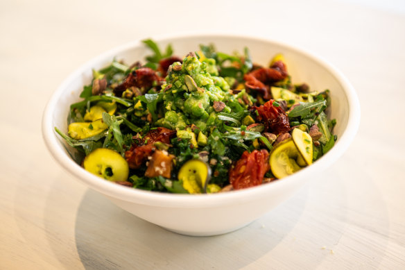 Veg and grains salad.