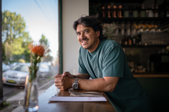 Jose Silva at his Petersham venue.