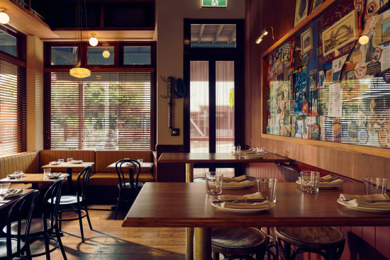 The dining room at You Beauty in Bangalow.