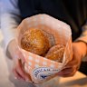 The original jam doughnuts of American Doughnut Kitchen are hard to beat.