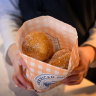 The original jam doughnuts of American Doughnut Kitchen are hard to beat.