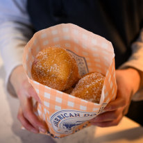 The original jam doughnuts of American Doughnut Kitchen are hard to beat.
