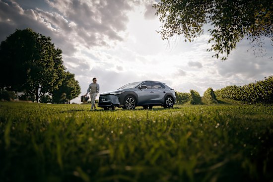 Toyota’s first fully electric vehicle (BEV), the bZ4X, are revved up and ready for action. 