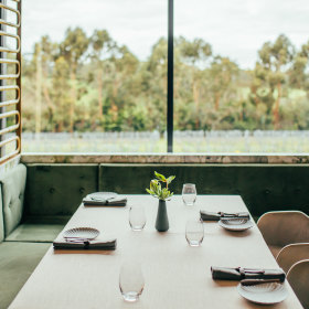 Lunch at the vineyard.