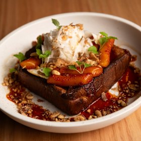 Tteokbokki French toast.