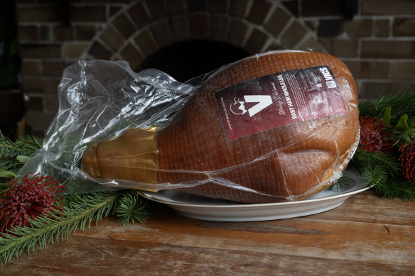 Vic’s Signature Baby Ham Whole Leg.