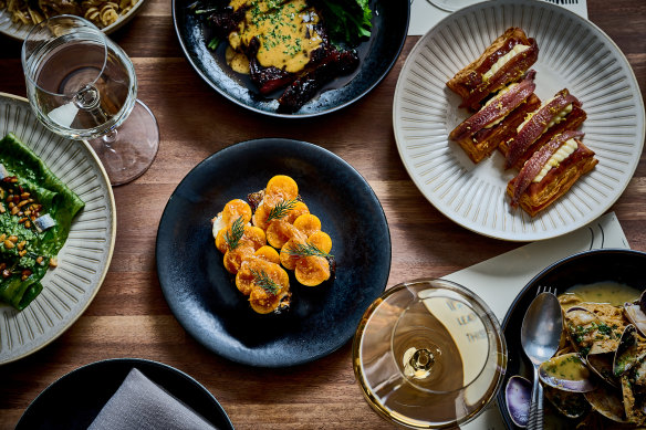 Assorted dishes at Humbug.