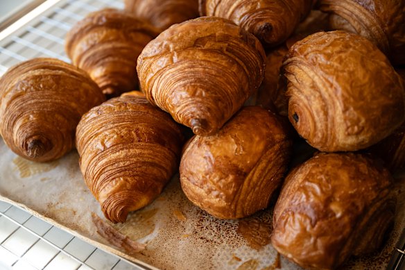 Croissants at Maggio’s.