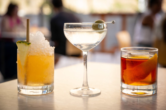 A broader cocktail menu will be available, including a series of negronis and martinis using Poor Toms spirits.