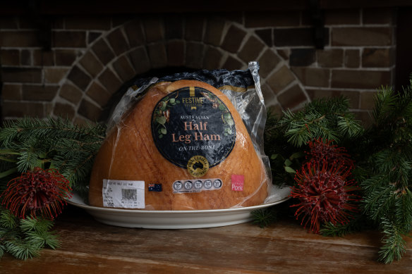 Aldi’s Festive Selection Half Leg Ham.