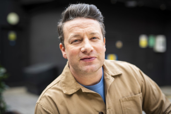 Celebrity chef Jamie Oliver.