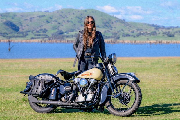 Melbourne motorbike rider Simoen van der Meent 