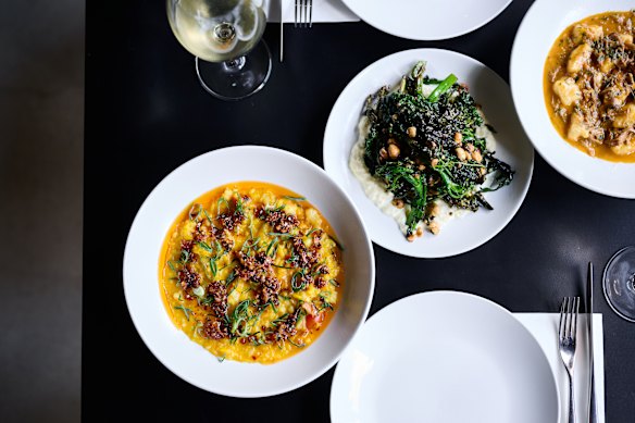 Various dishes from Eightysix.