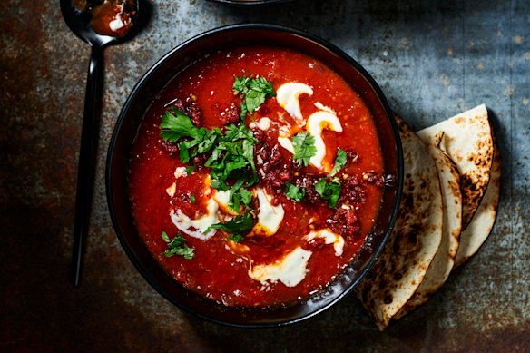 Everyone’s winter favourite, tomato soup, gets a makeover.