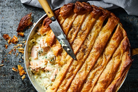 This fish pie has all the comfort of a traditional version in half the time.