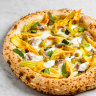 One of the unorthodox pizzas at Seu Pizza Illuminati.