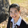 Haileybury Girls College student Jing Ru Zhang, 18, achieved a perfect ATAR score of 99.95.