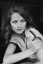 English actress Charlotte Rampling mixes a masculine and feminine energy to elegant effect.