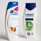 Head and Shoulders and Aldi's Head Strong shampoo.